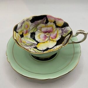 Paragon floral cup and saucer
